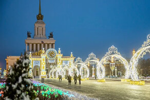 Новый год в центре Москвы